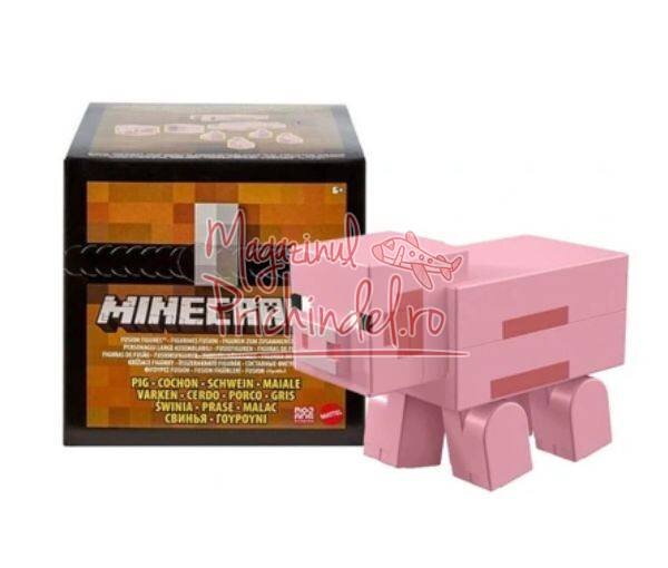 Minecraft Mini figurina Pig Fusion GVV18